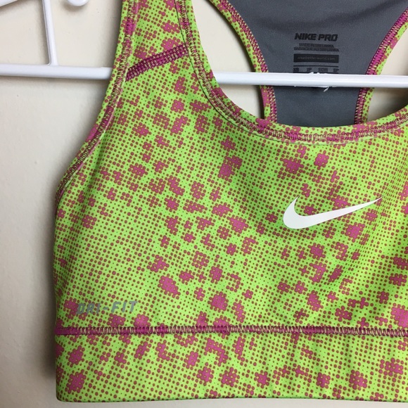Nike Pro Size XS Sports Bra Athletic Top - Picture 2 of 8